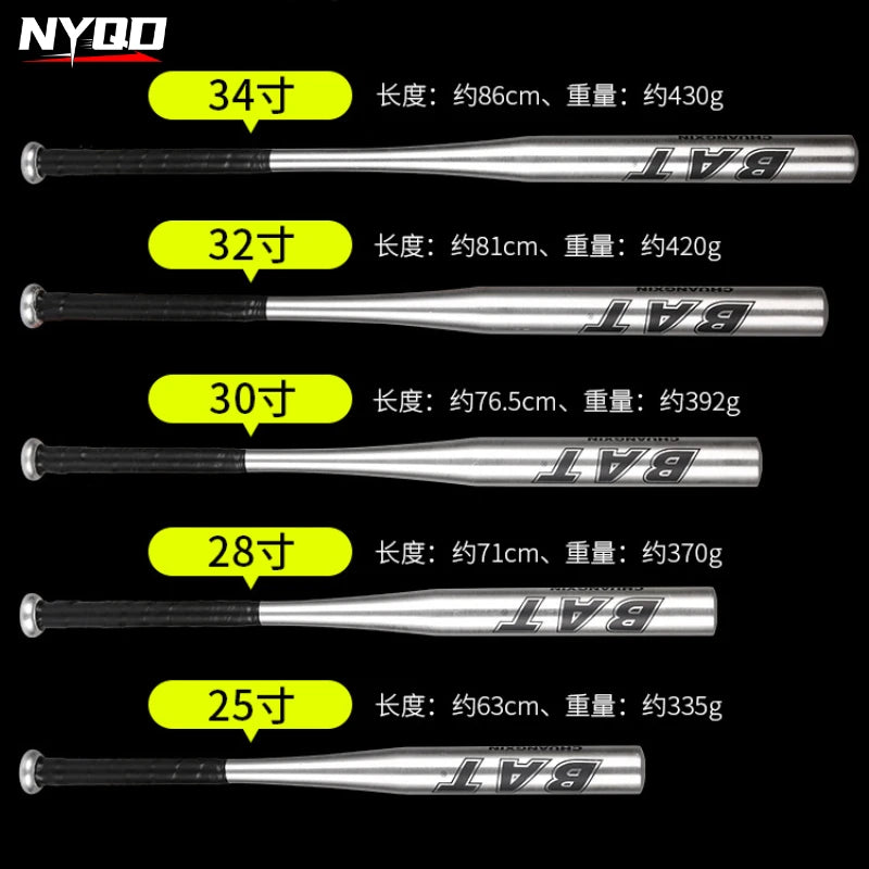 Single All Aluminum Alloy Baseball Bat Colors Multiple Choices