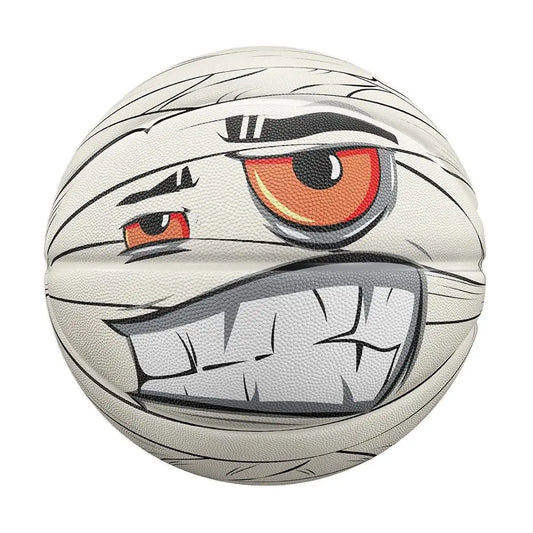 Durable Rubber Basketball Size 7 Indoor Outdoor Funny Ball