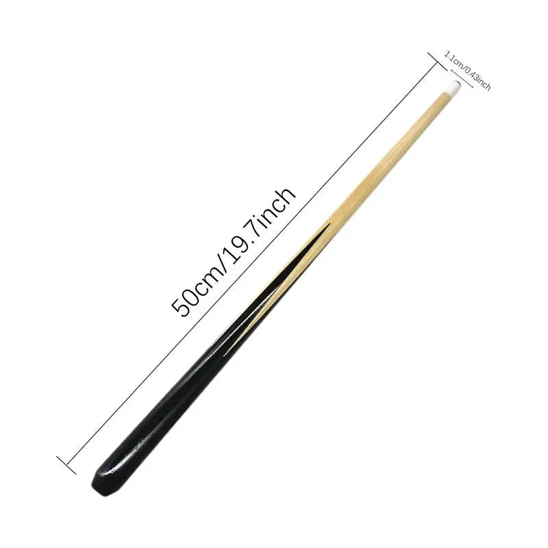 Short Pool Cue Billiard Rod Professional Tool Kids Pool Stick Beginners