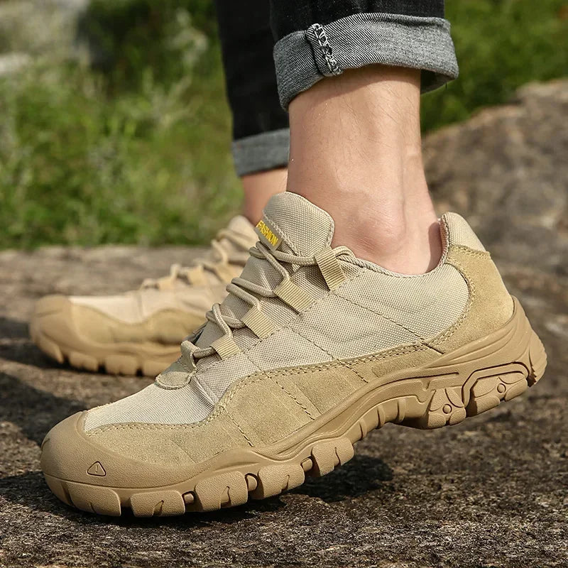 2024 New Suede Hiking Breathable Sports Casual Watertight