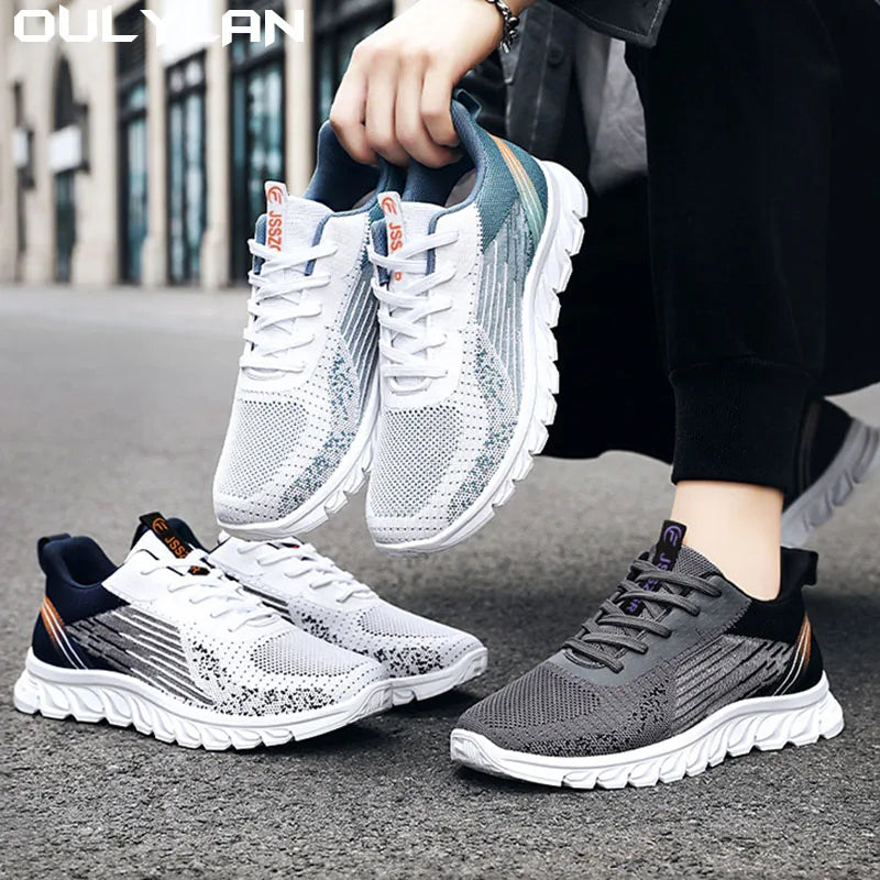 Men's Running Shoes Sport Sneakers Lightweight Athletic Jogging Tennis