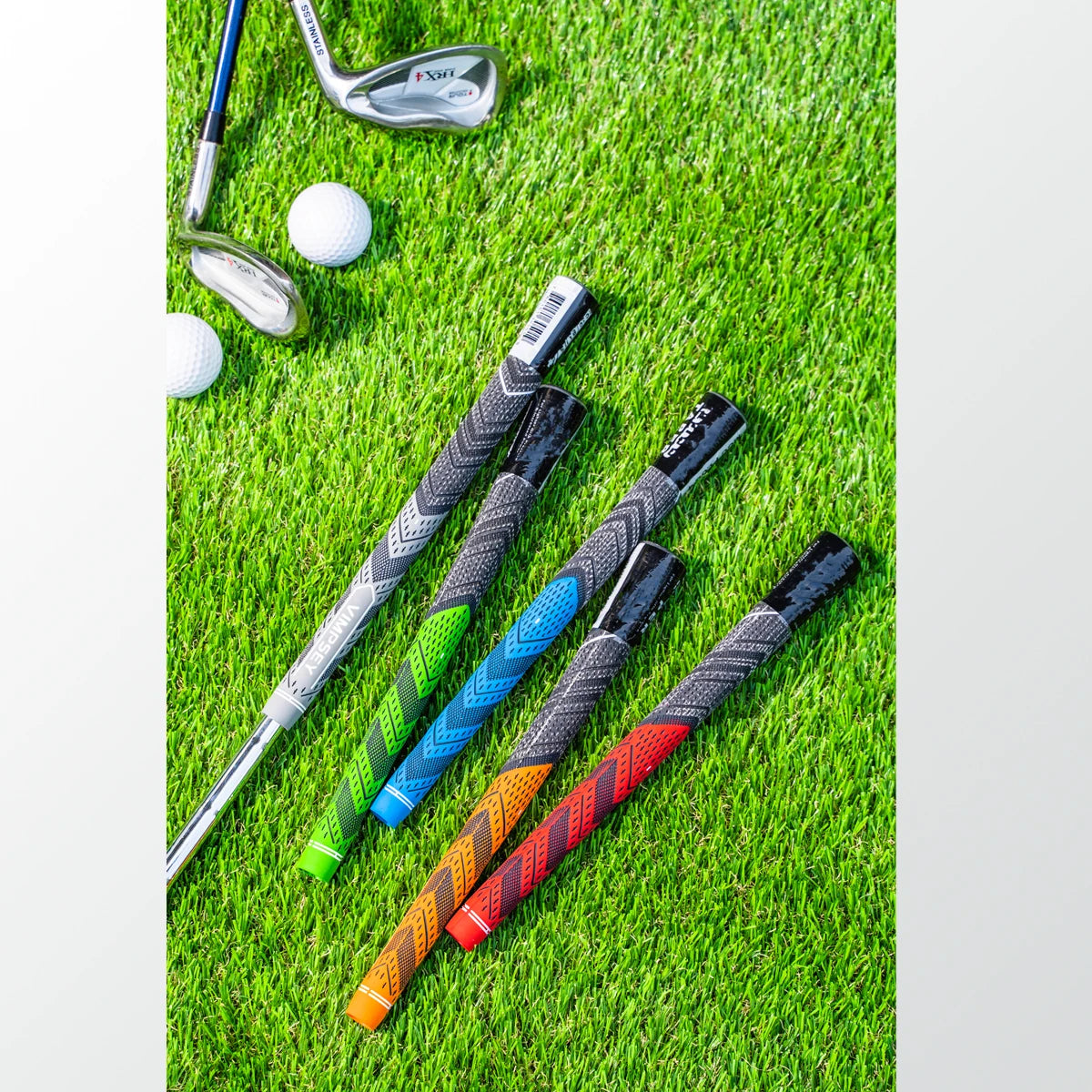 10 Pcs/Set Golf Grips multi-compound Rubber Cotton