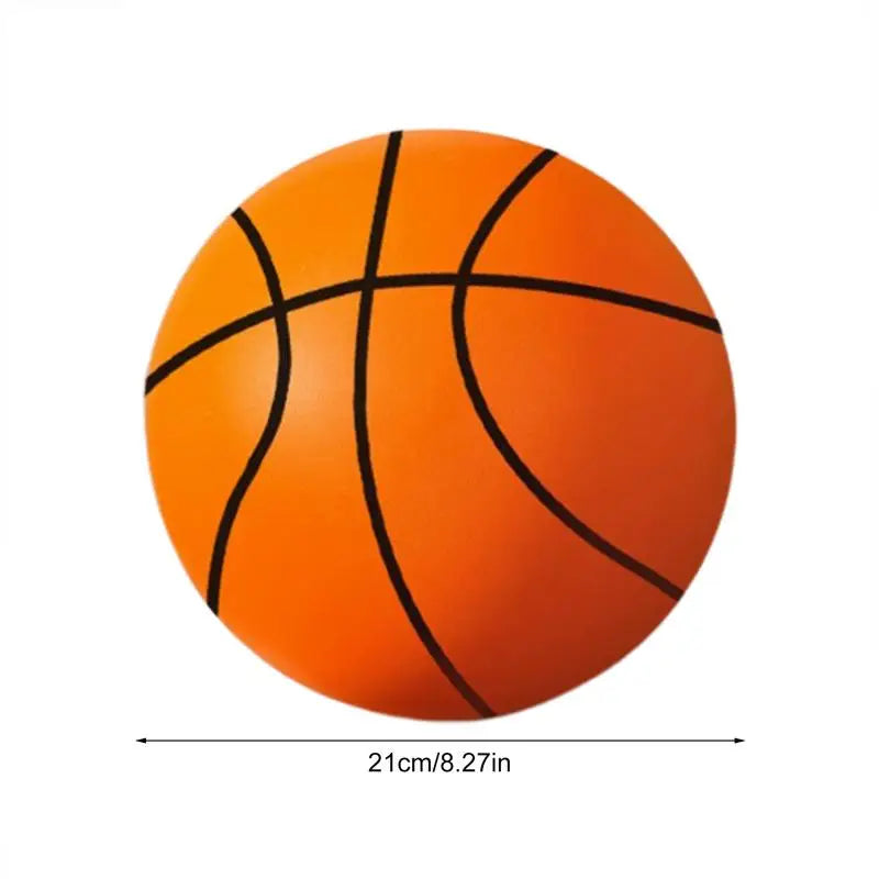 Silent Basketball Professional Size 3/5 Airless Foam Indoor