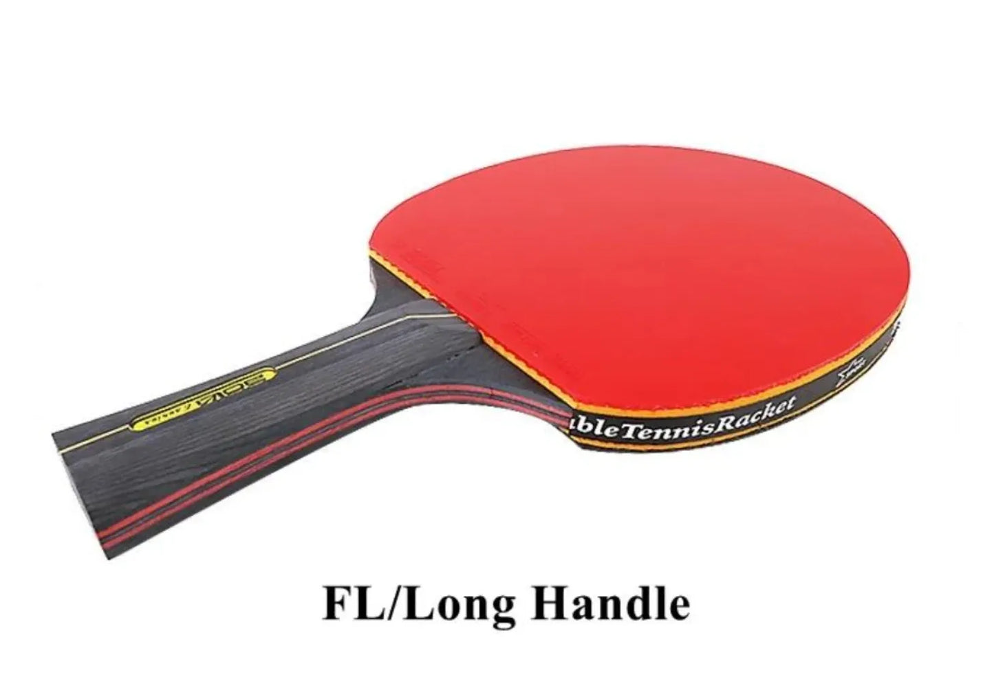 5/6 Star Table Tennis Racket 2PCS Professional Ping Pong Racket Set Pimples-in Rubber Hight Quality Blade Bat Paddle with Bag