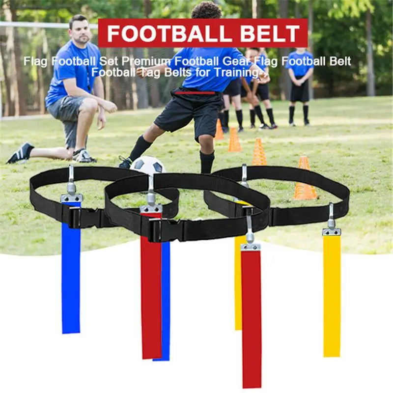 American Football Adjustable Waist Strap Flag Adjustable Ribbon belt