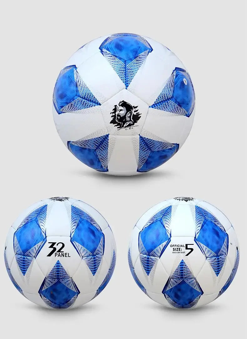 Machine Stitched Standard Size 5 Soccer Ball