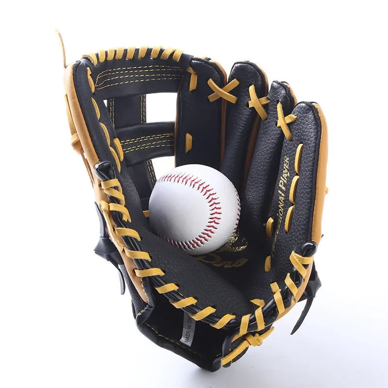 Professional Baseball Gloves 11.5/12.5inch Genuine Leather Softball Training