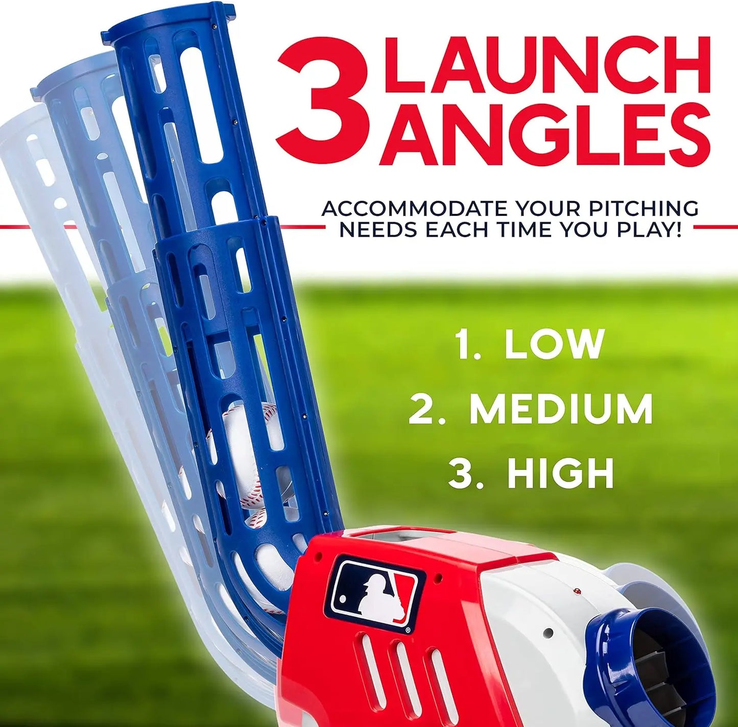 Plastic Baseball Pitching Machine for Kids Batting Practice