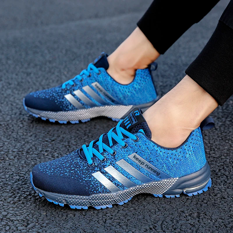 Men's and Women's Running Shoes Breathable Light Training Shoes