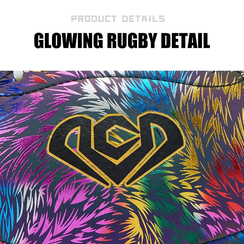 Light Up Rugby Reflective Football Cool Size 6 Size 9