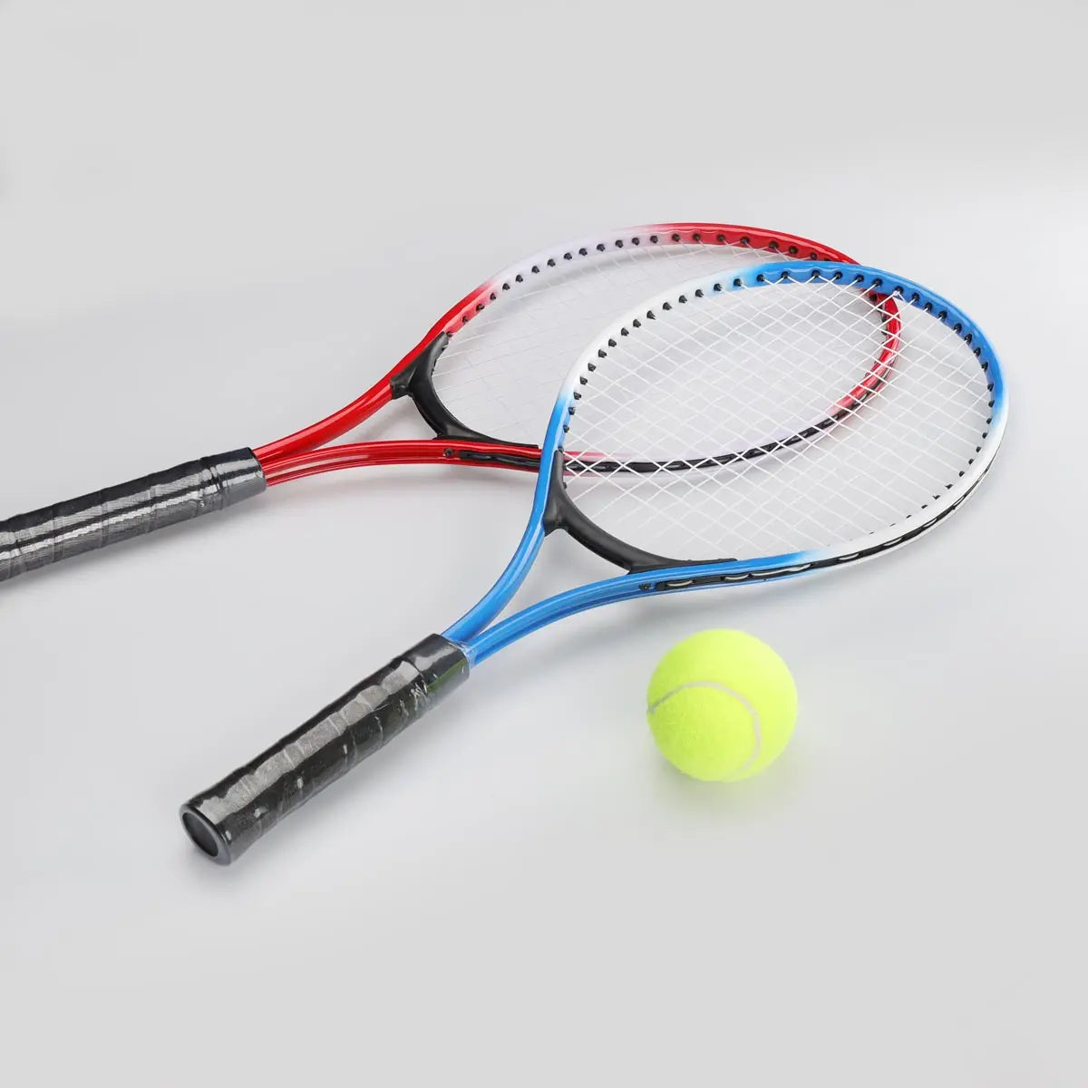 2pcs Tennis Rackets Included Tennis Bag & Ball Exercise Beginner