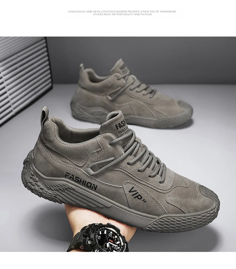 Men's Trendy Sports Wear Resistant Anti Slip Sneakers