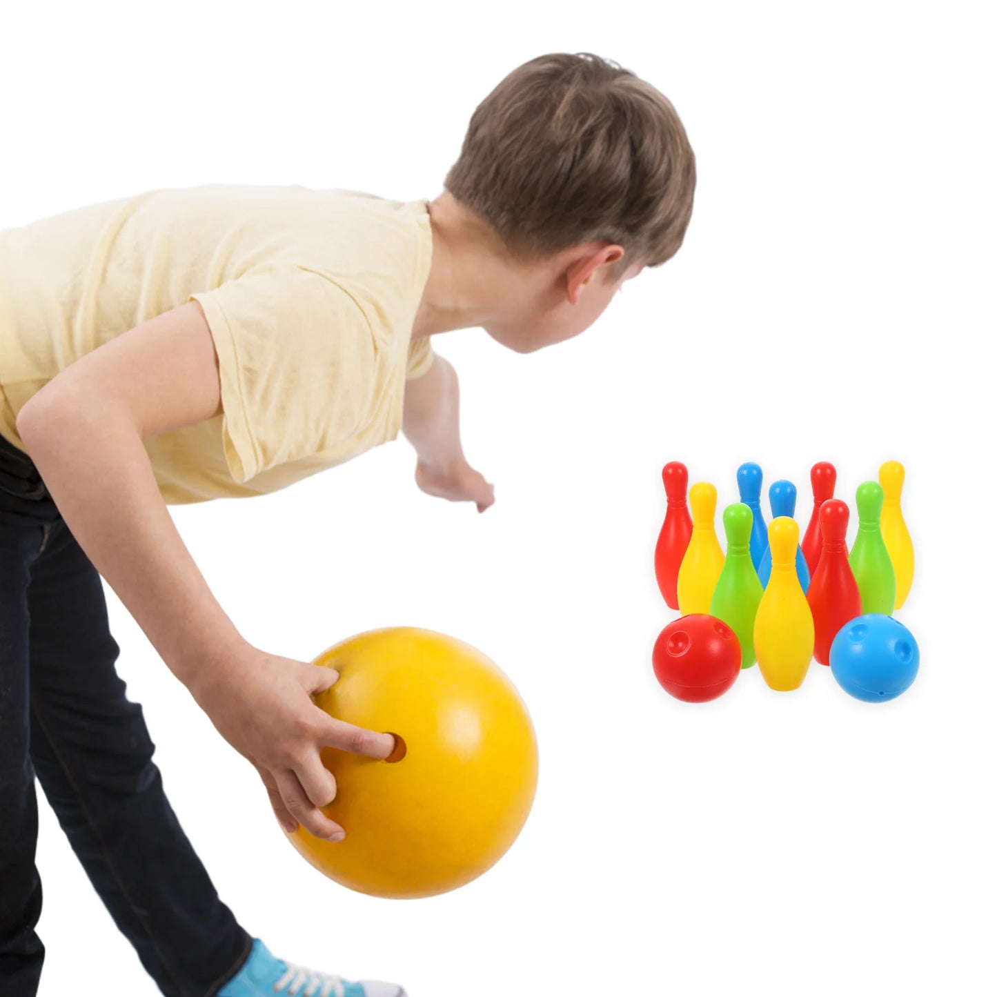 Kids Bowling Set Bowling Game Portable Table Bowling Gamel