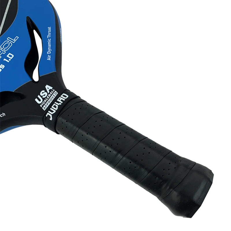 JUCIAO Carbon Fiber Pickleball Paddle with Aero Throat USAPA