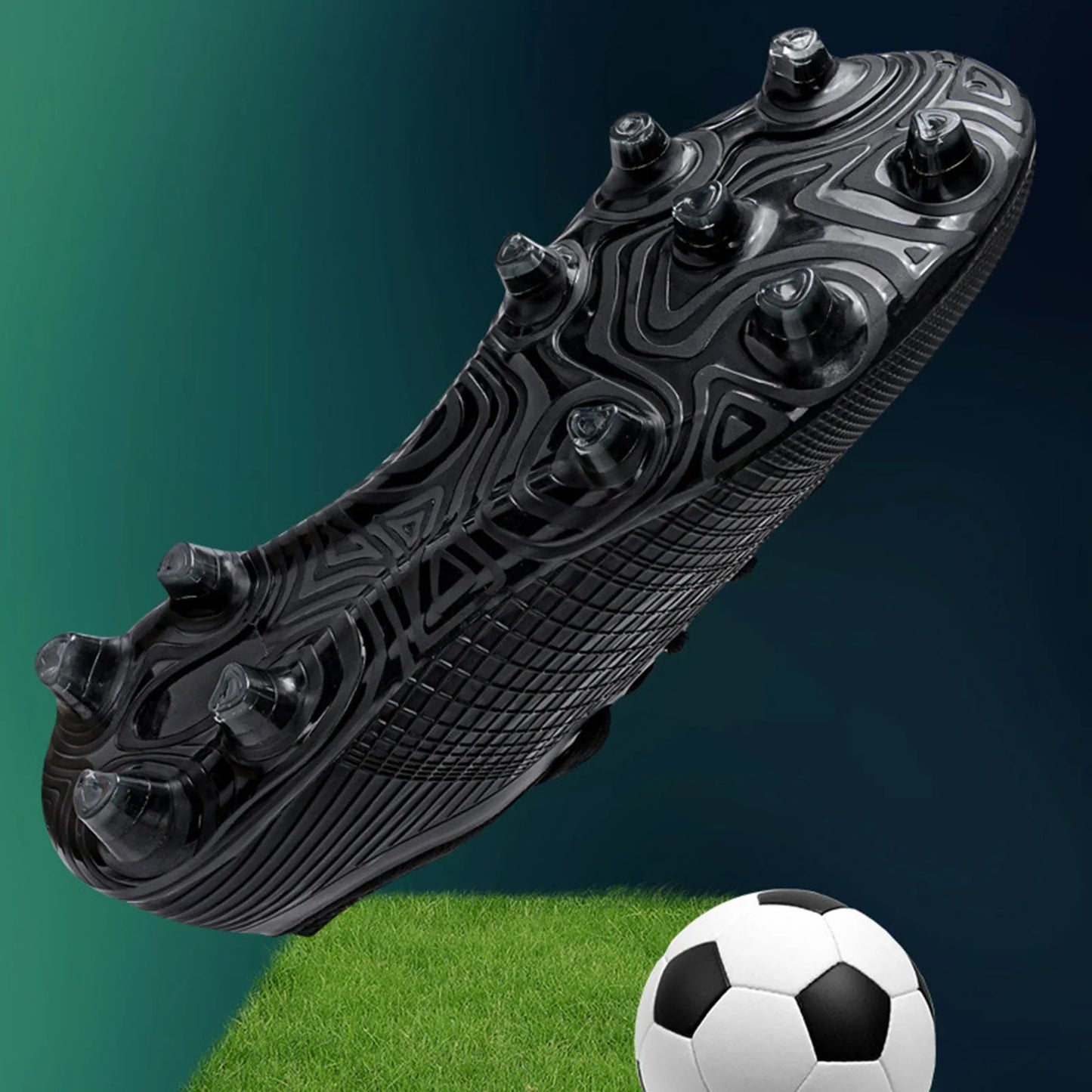 Kids Soccer Shoes Low Top Training Football Breathable Cleats