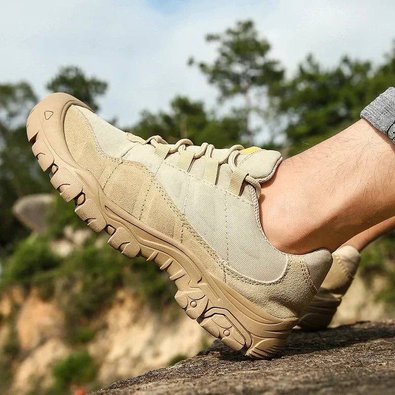 2024 New Suede Hiking Breathable Sports Casual Watertight