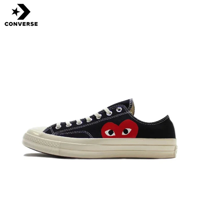 Converse 1970s Chuck Taylor All Star X CDG Men and Women Skateboarding Shoes Low-top Outdoor Sneaker Classic