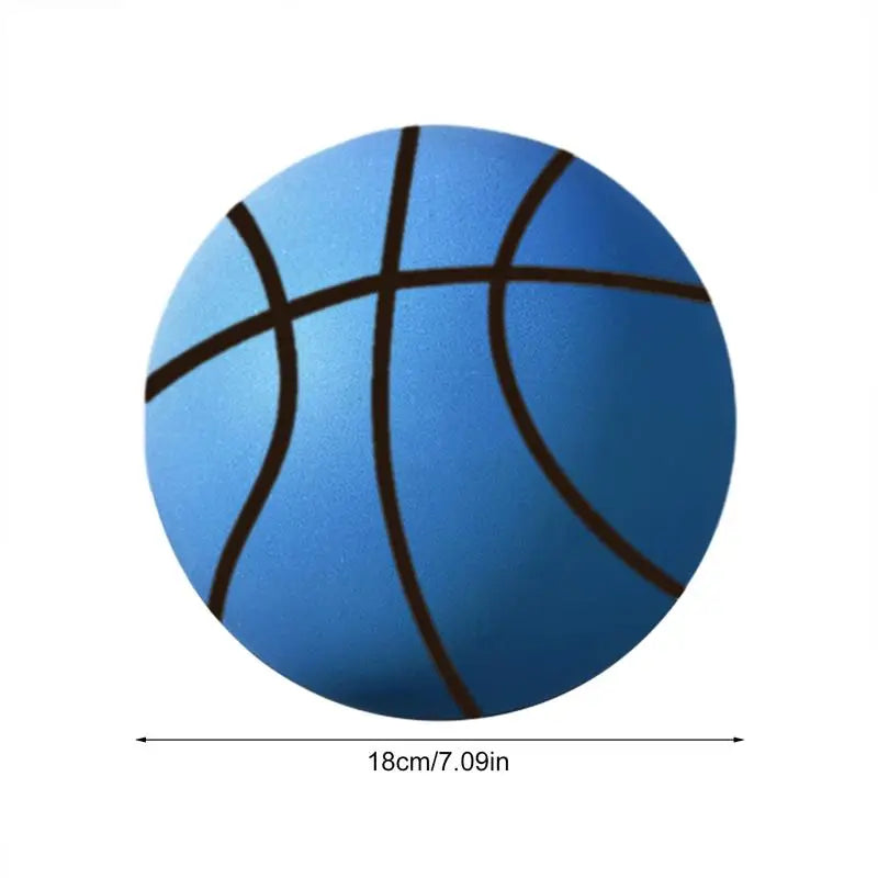 Silent Basketball Dribbling Indoor Size 3/5 Quick Bounce Airless Foam