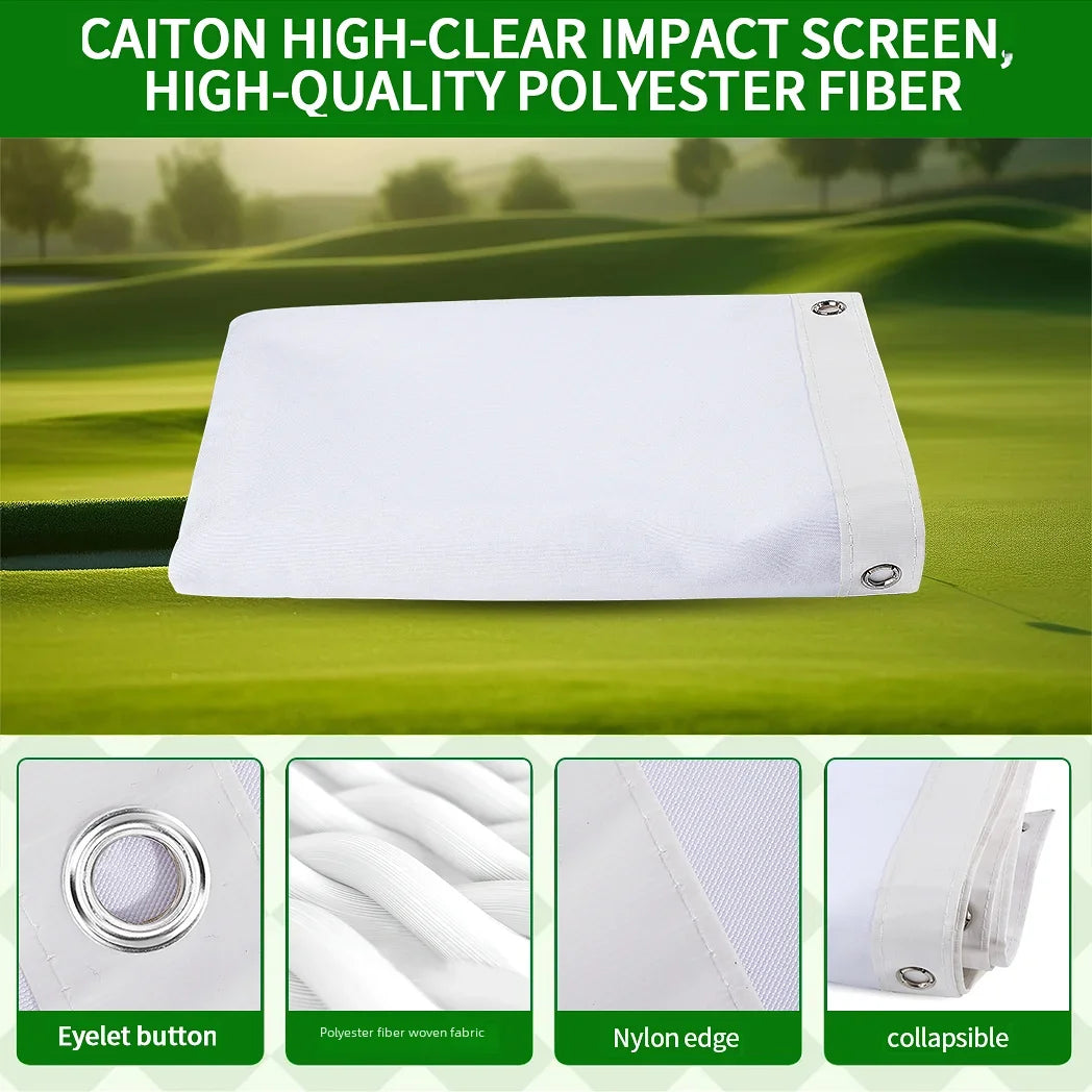 Caiton Golf Ball Simulator Impact Display Projection Screen