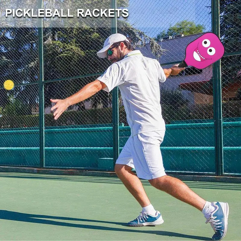 Lightweight Sports Paddle Pickleball Fiberglass Ball Paddle
