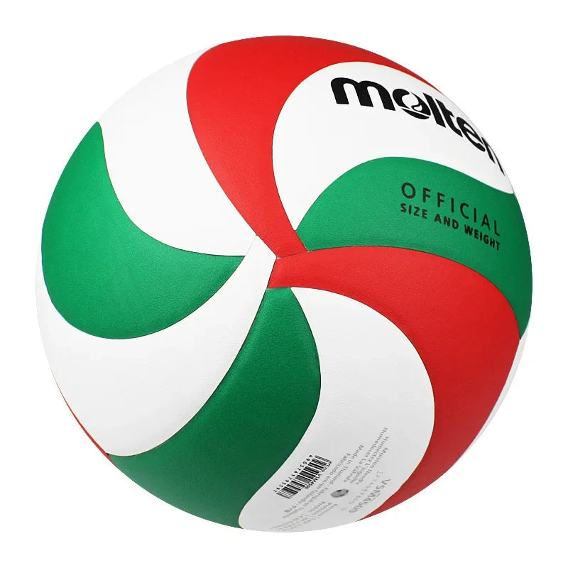 Molten V5M5000 Volleyball Professional Standard Size 5 PU Soft Beach Ball for Adult and Teenager Competition Training Outdoor