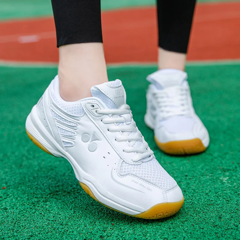 Unisex tennis shoes breathable badminton volleyball athletic training sneakers