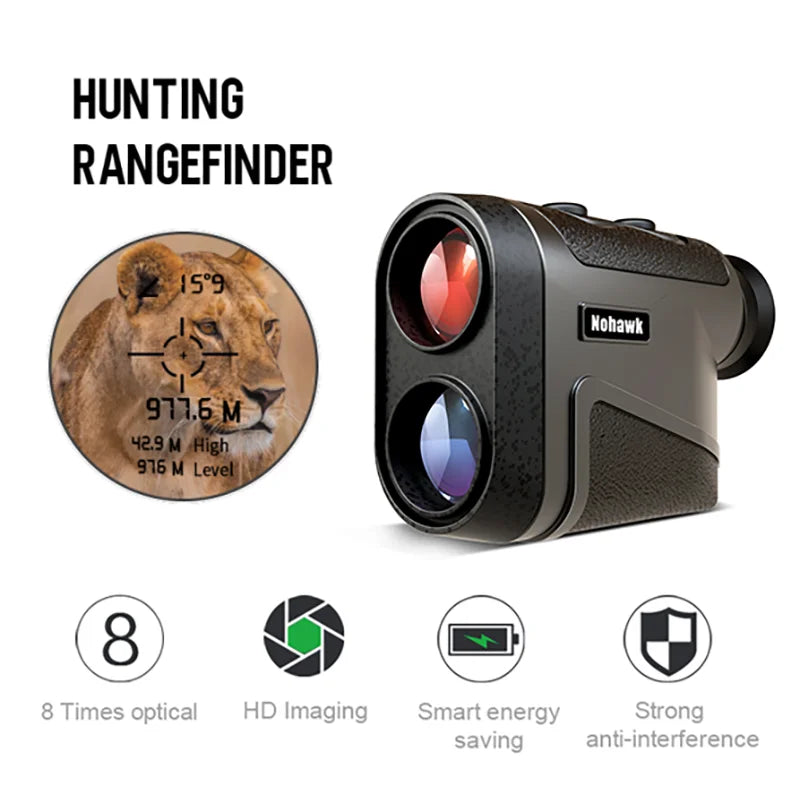 Nohawk Multifunctional Golf Laser Rangefinder Telescope