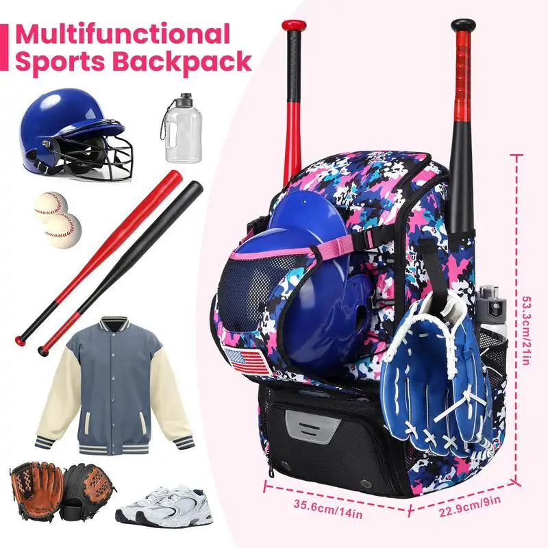 Baseball Bag Bat Bags Lightweight Waterproof Equipment Bag