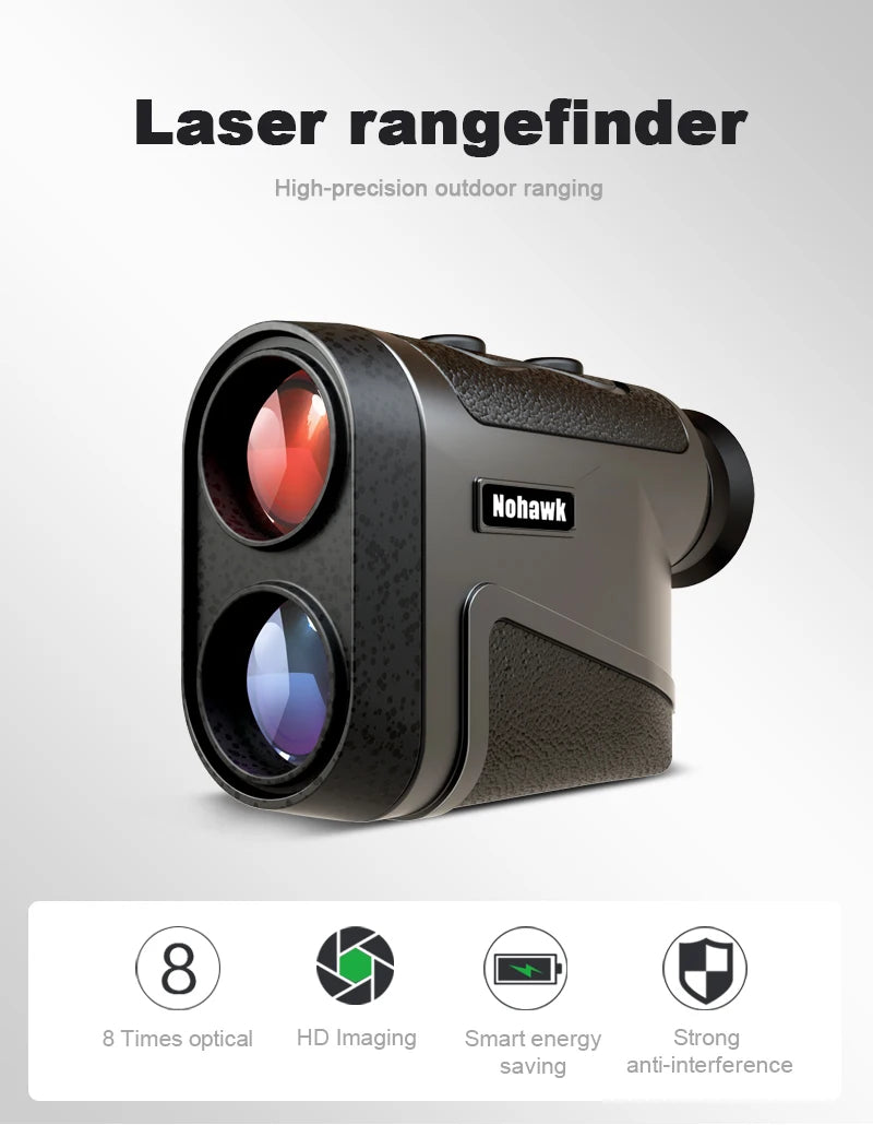 Nohawk Multifunctional Golf Laser Rangefinder Telescope