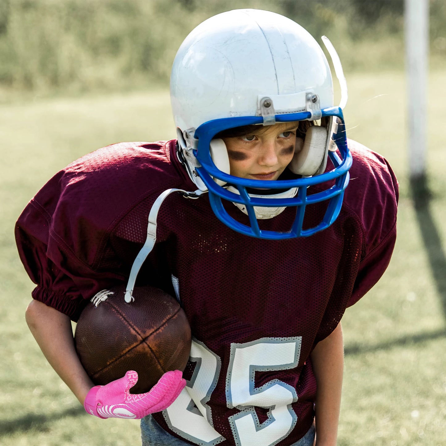 HANDLANDY Youth American Football Sticky Wide Receiver Gloves