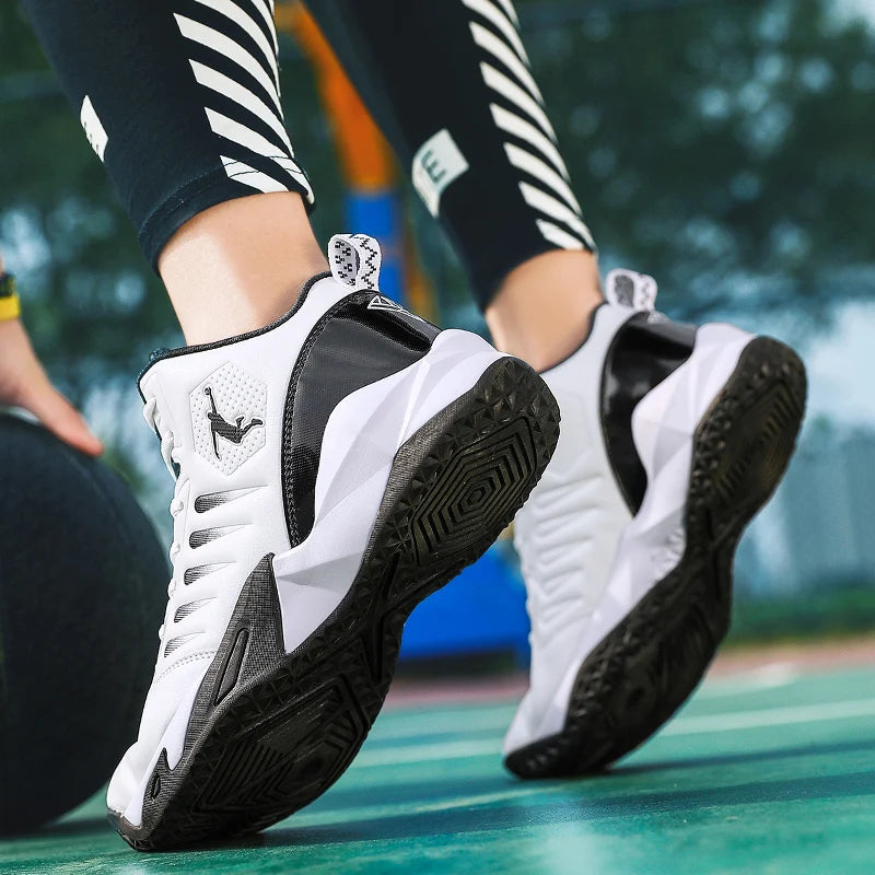 Men's Basketball Shoes Breathable Non-Slip Sports Training Sneakers