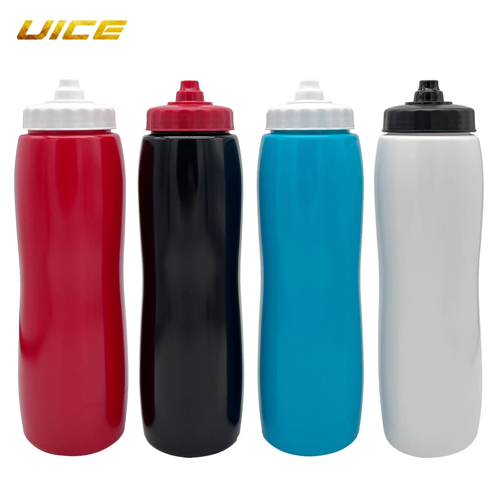 10pcs Ice Water Bottle 950ml Team Sports Curved Grip