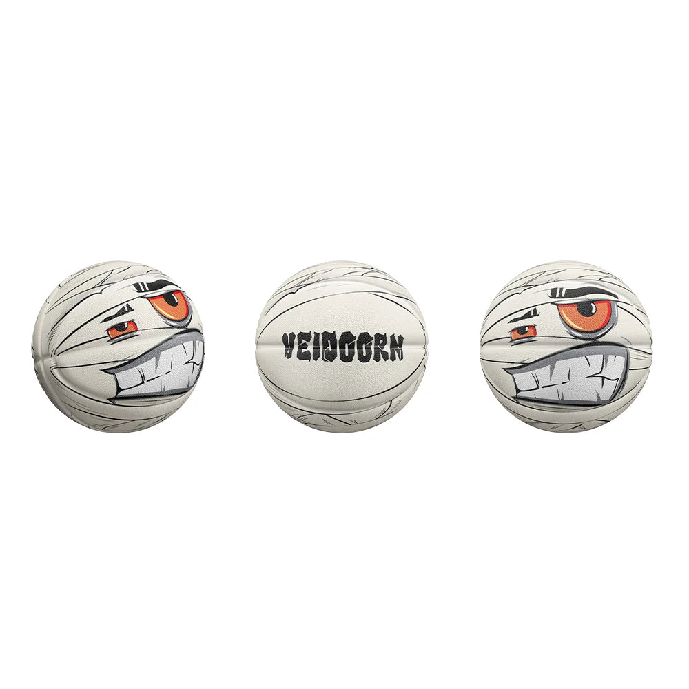 Durable Rubber Basketball Size 7 Indoor Outdoor Funny Ball