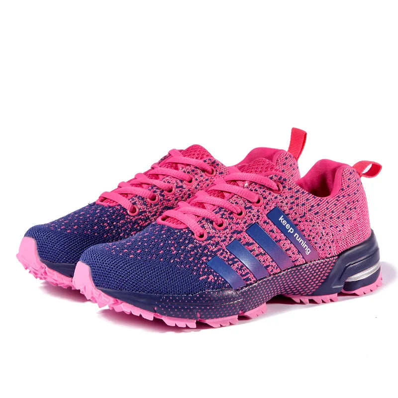 Men's and Women's Running Shoes Breathable Light Training Shoes