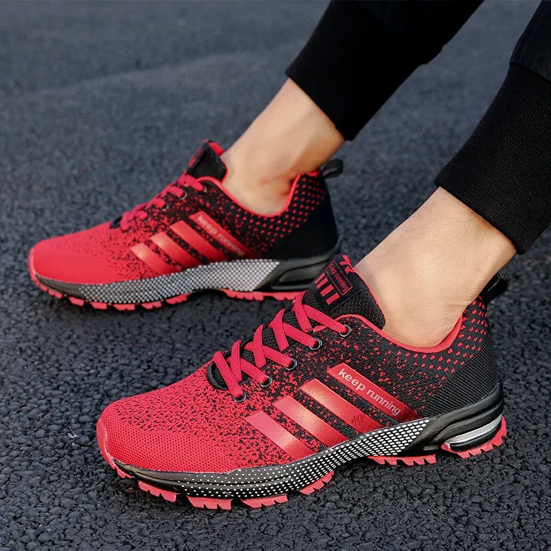 Men's and Women's Running Shoes Breathable Light Training Shoes