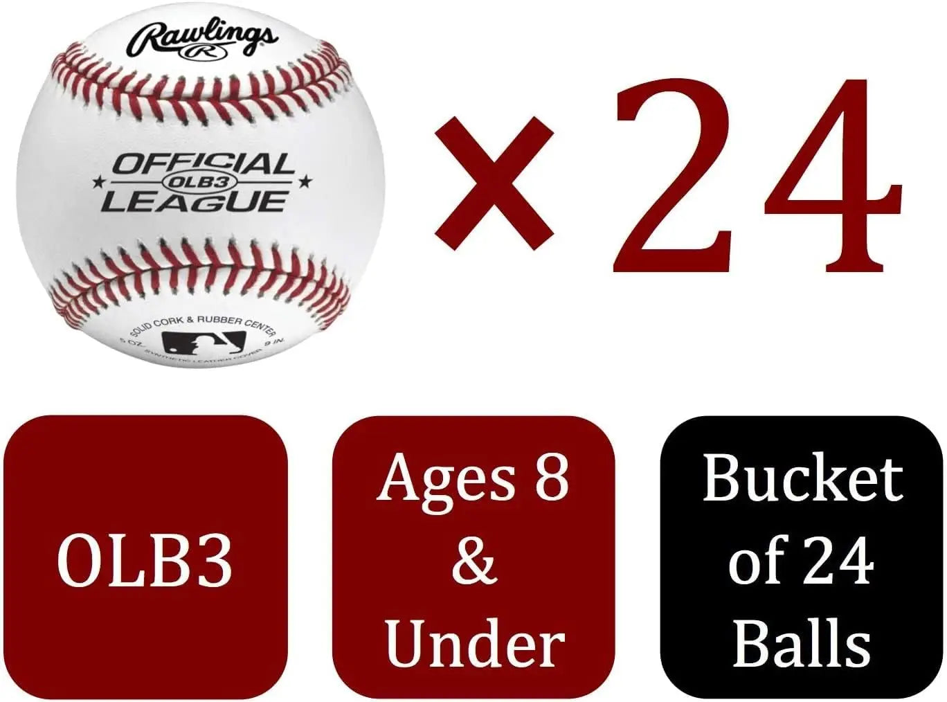 recreational Use Practice Baseballs