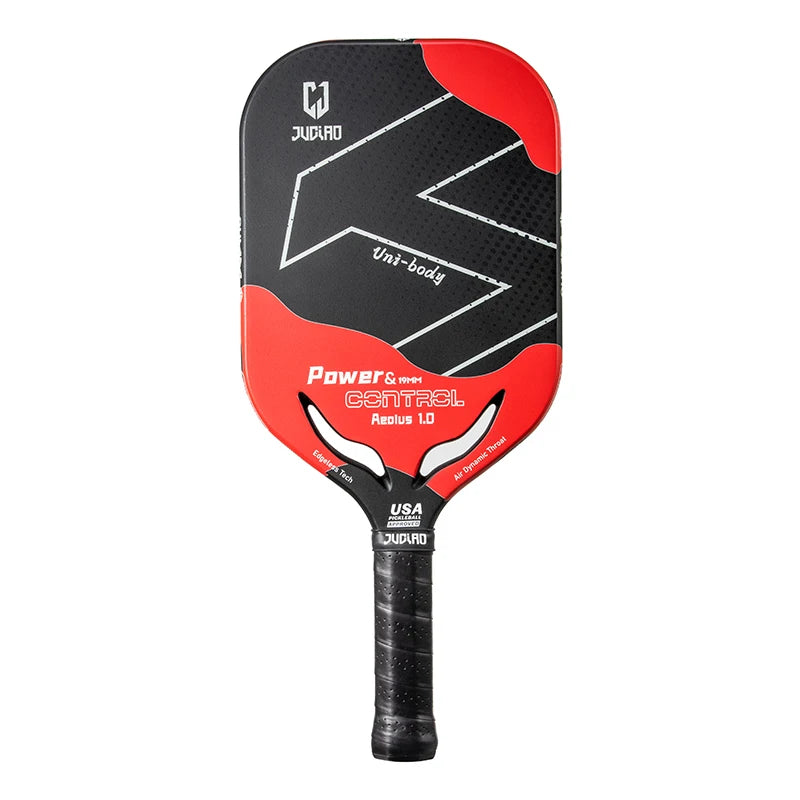 JUCIAO Carbon Fiber Pickleball Paddle with Aero Throat USAPA