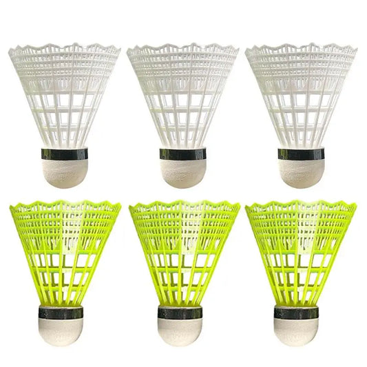 3/6Pcs Nylon Badminton Shuttlecocks with Great Stability