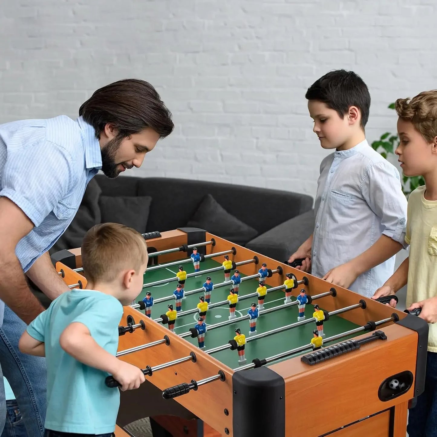 48 Inches Foosball Table - 4 FT Soccer Game Regulation