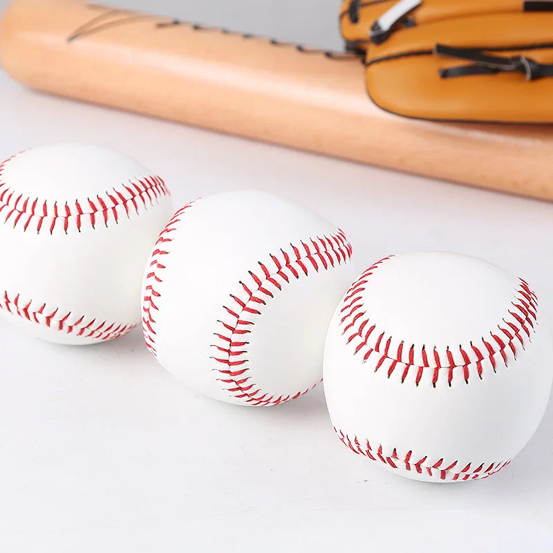 3pcs Handmade Baseball Game Training Baseball Soft Baseball