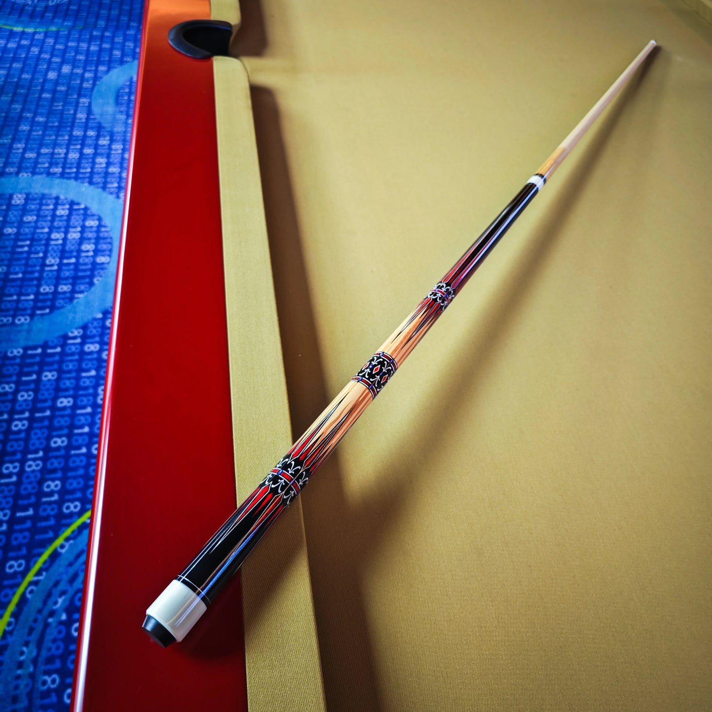 Professional Hardwood Billiards Cue Set 13mm Tip