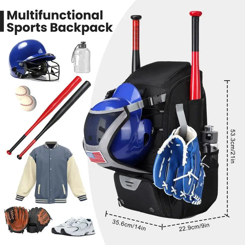 Baseball Bag Lightweight Bat Bags Baseball & Softball Backpack