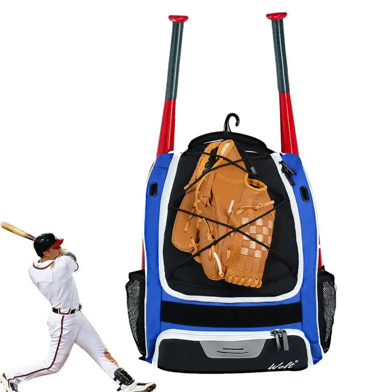 Bat & Baseball & Softball Equipment Bag Backpac Tear-Resistant