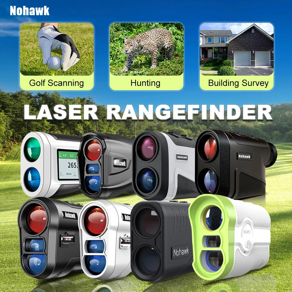 Nohawk Multifunctional Golf Laser Rangefinder Telescope