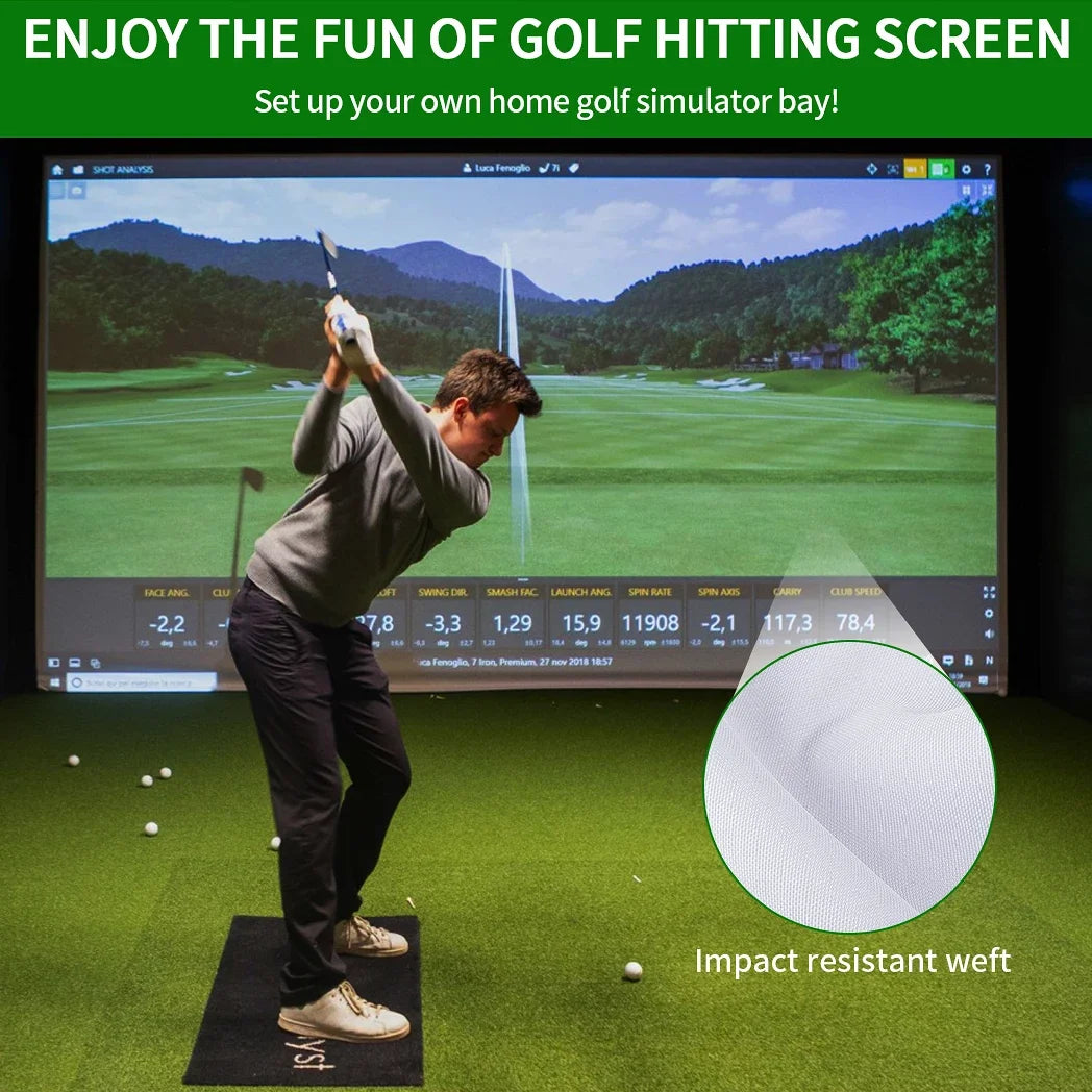 Caiton Golf Ball Simulator Impact Display Projection Screen