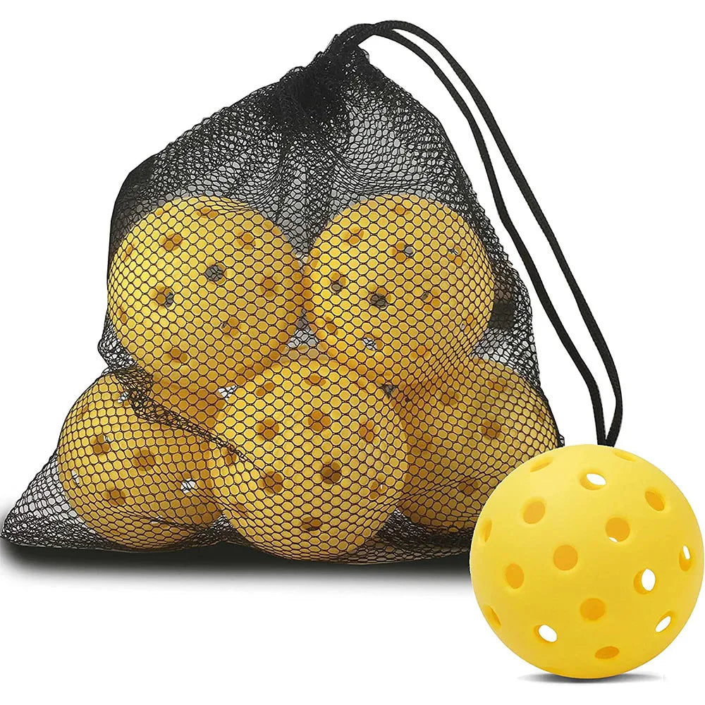 6 Pack Pickleball Balls for Outdoor Indoor Sports