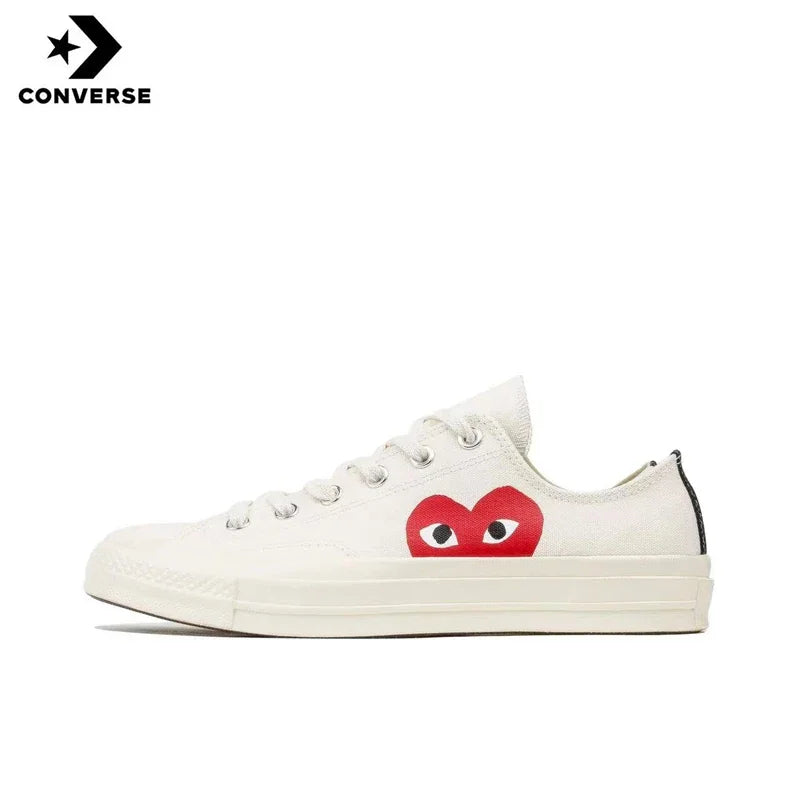 Converse 1970s Chuck Taylor All Star X CDG Men and Women Skateboarding Shoes Low-top Outdoor Sneaker Classic