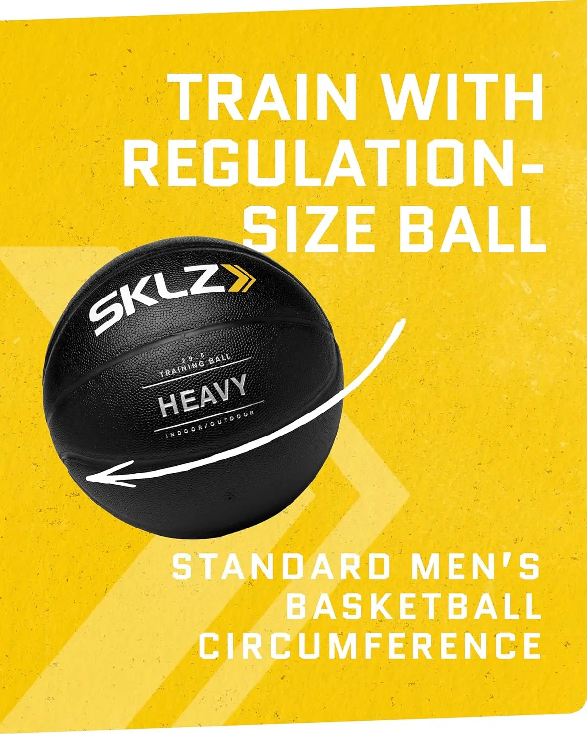 Weighted Training Basketball, 29.5" - 3-lb Heavy Training Ball