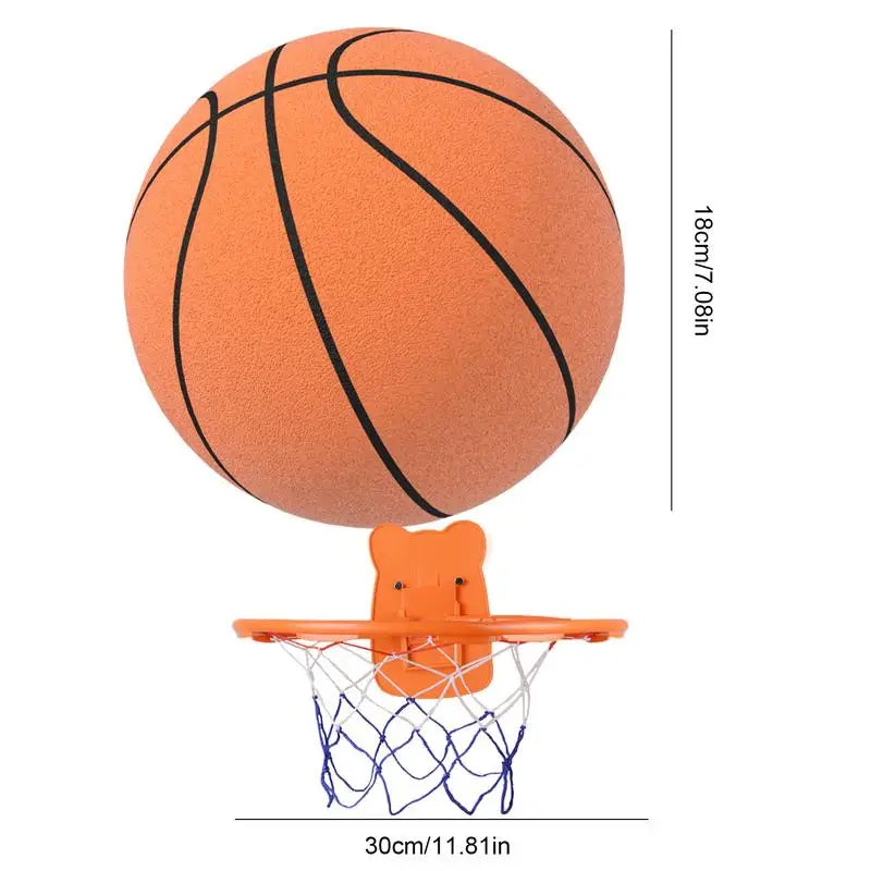 Indoor Silent Basketball With Basketball Hoop Size 3/5/7