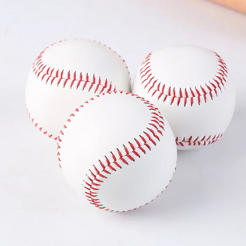 3pcs Handmade Baseball Game Training Baseball Soft Baseball